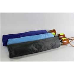 LOT OF 3 UNISEX UMBRELLAS