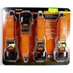 KEEPER HIGH TENSION RATCHETSTRAPS  16'X1000LBS