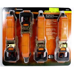 KEEPER HIGH TENSION RATCHETSTRAPS  16'X1000LBS