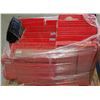 Image 1 : PALLET OF RED PLASTIC TRAYS
