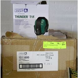 CASE OF 12 THUNDER T1F EAR MUFFS