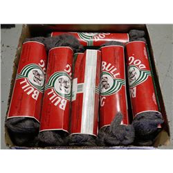 LARGE CASE OF BULLDOG STEEL WOOL