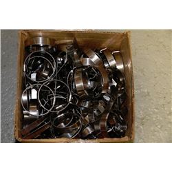 BOX OF JUNIOR HOSE CLAMPS