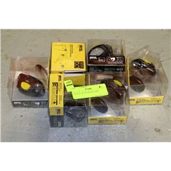 LOT OF 6 PETZL HEADLAMPS
