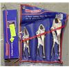 Image 1 : WESTWARD 3PCE VISE GRIP SET