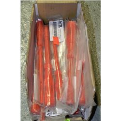 BOX OF INSULATED NUT DRIVERS