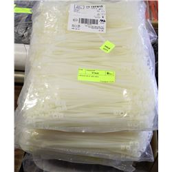 4 BAGS OF 8" ZIP TIES