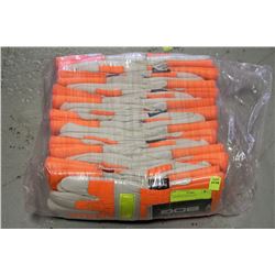 DOZEN PAIRS OF HIGH VISIBILITY GLOVES