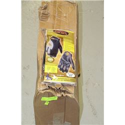 BOX OF GANDER GOLDEN WORK GLOVES