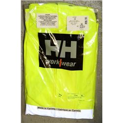 HELLY HANSEN SIZE 2XL LIME SAFETY JACKET