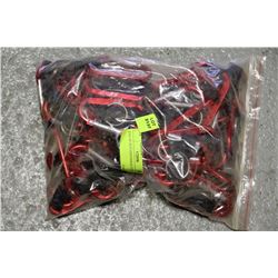 BAG OF RED UNIVERSAL CLIPS
