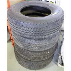 SET OF FOUR CONTINNENTAL CONTITRACK TIRES