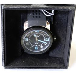 MENS OMAX WATCH - BLACK STRAP