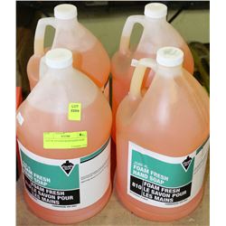 LOT OF 4 FOAM FRESH HAND SOAP