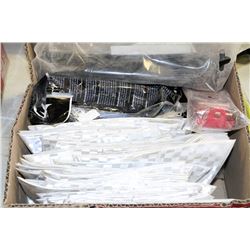 BOX OF WALL SWITCH LOCK OUT / CABLE TIES/ SAFETY