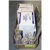 Image 1 : BOX OF 3M DUST MASKS, CLEANING TOWELETTES,