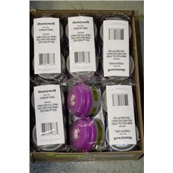 BOX OF 12 PAIRS OF HONEYWELL RESPITORY PROTECTION