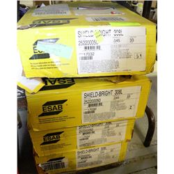 4 BOXES OF ESAB MIG WIRE .045
