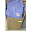 Image 1 : BOX OF 3M DISPOSABLE BLUE COVERALLS