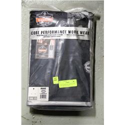 CORE WORKWEAR THERMAL MID LAYER BLACK FLEECE