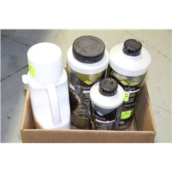 BOX OF SPA CHEMICALS ON CHOICE