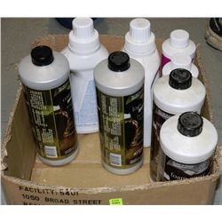 BOX OF SPA CHEMICALS ON CHOICE