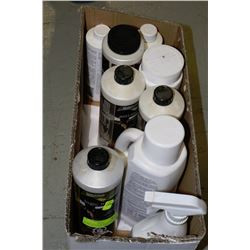 BOX OF SPA CHEMICALS ON CHOICE