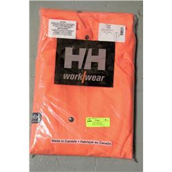 HELLY HANSEN ORANGE SUPERVISORS COAT SIZE LRG