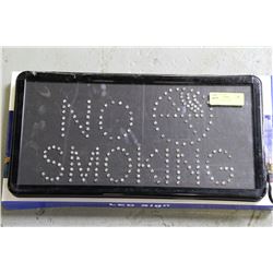 NO SMOKING LED SIGN