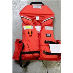 HELLY HANSEN ADULT SIZE SMALL LIFE JACKET