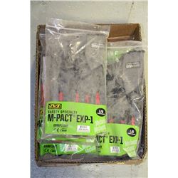 BOX OF 5 MECHANIX WEAR SAFETY SPECIALTY GLOVES