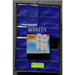 BOX OF BRITA WATER FILTERS