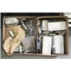 Image 1 : 2 BOXES OF MISC LIGHT SWITCHES AND WALL PLUGS
