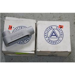 2 BOXES OF 1" MALL IRON FORM UNILETS