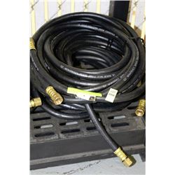 LOT OF 3 PROPANE/NATURAL GAS LINE HOSE