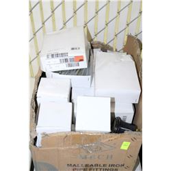 BOX OF LENSES & GAUGES