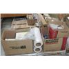 Image 1 : PALLET OF BOLTS,BUSHINGS,SHRINK WRAP ETC