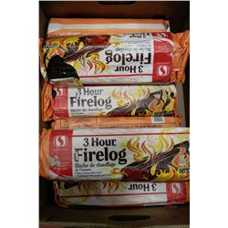 BOX OF 3 HOUR FIRELOGS