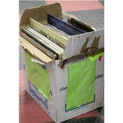 BOX OF RECORDS WITH ASSORTED GENRE INCL.CLASSIC