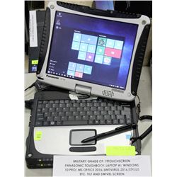MILITARY GRADE CF-19TOUCHSCREEN PANASONICTOUGHBOOK