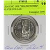Image 1 : GEM UNC 1958 "DEATH TOTEM" SILVER DOLLAR