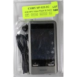 NEW COBY 8GB TOUCHSCREEN MP3 PLAYER