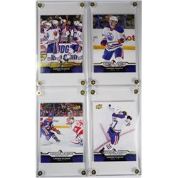 CONNOR MCDAVID FIRST YEAR OILER CARDS X4