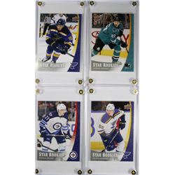 UPPERDECK STAR ROOKIE CARDS X4