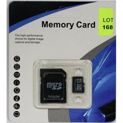 NEW MICRO SD 32GB CARD WITH SD ADAPTER