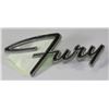 Image 1 : VINTAGE FURY CAR EMBLEM