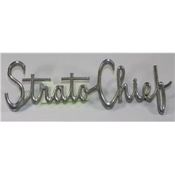 VINTAGE STRATOCHIEF EMBLEM