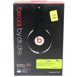 REPLICA BEATS BY DR. DRE HEADPHONES - BLACK