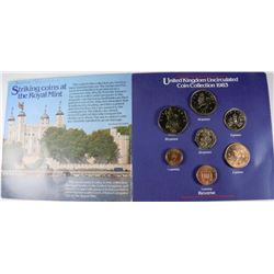 HEINZ RCM UNCIRCULATED U.K  COIN COLLECTION 1983