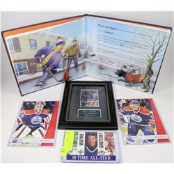 WAYNE GRETZKY FRAMED NEW YORK RANGERS